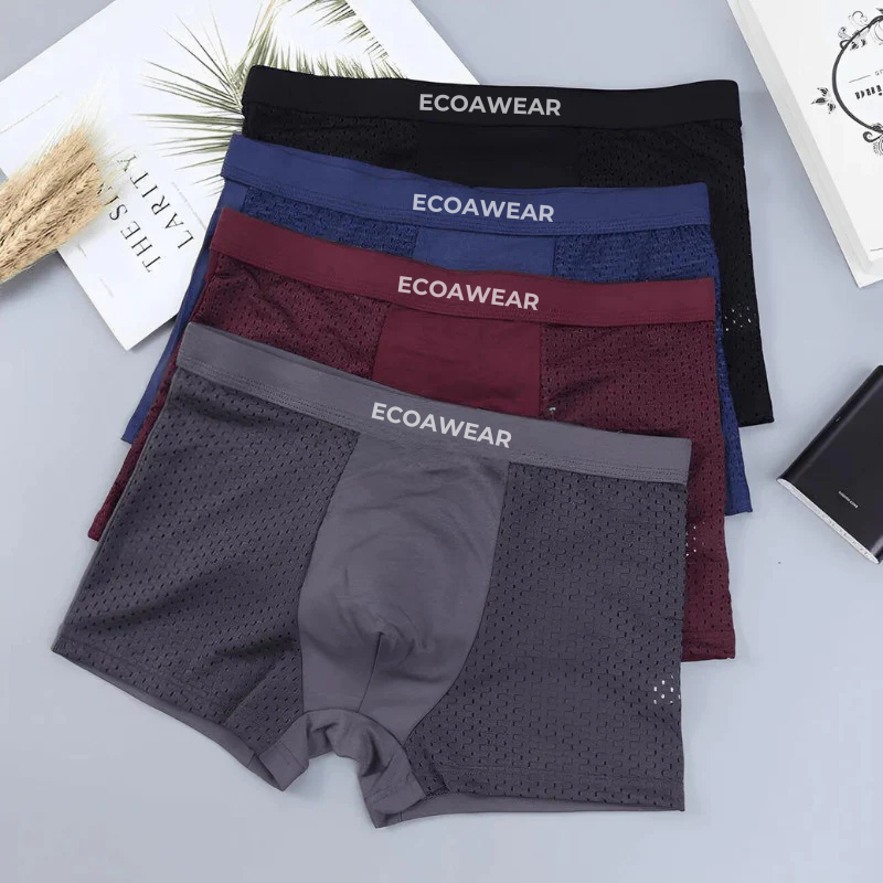 ECOAWEAR® Boxers en bambou – Lot de 5 + 5 offerts