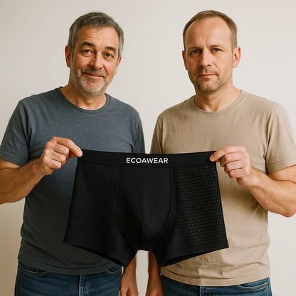 ECOAWEAR® Boxers en bambou – Lot de 5 + 5 offerts